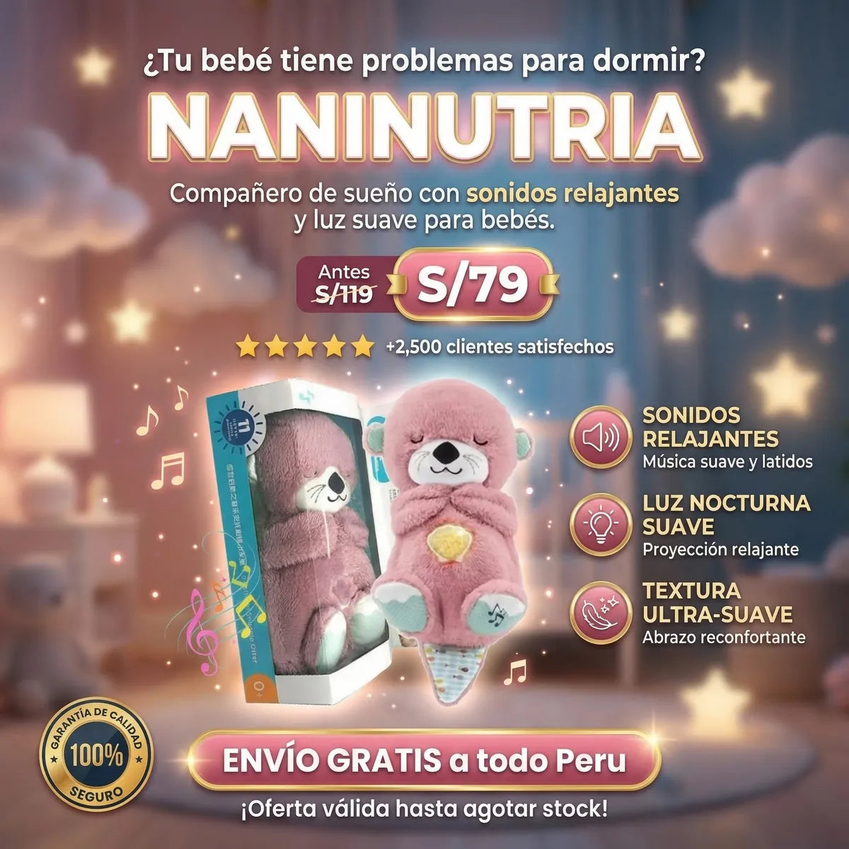 NaniNutria Calm™ - Calma suave, sueño seguro