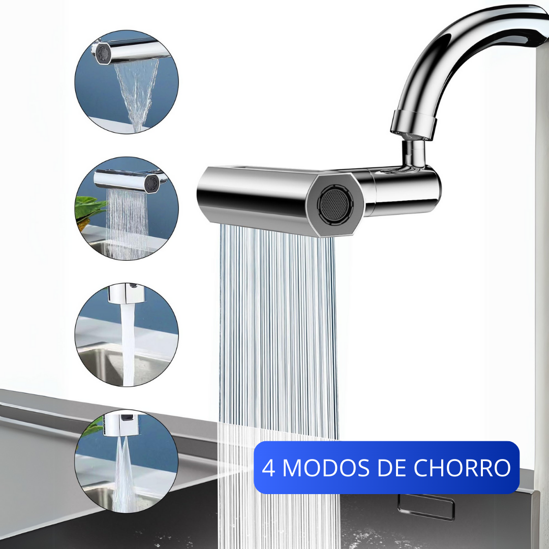 Extensor de grifo de cocina de 360°