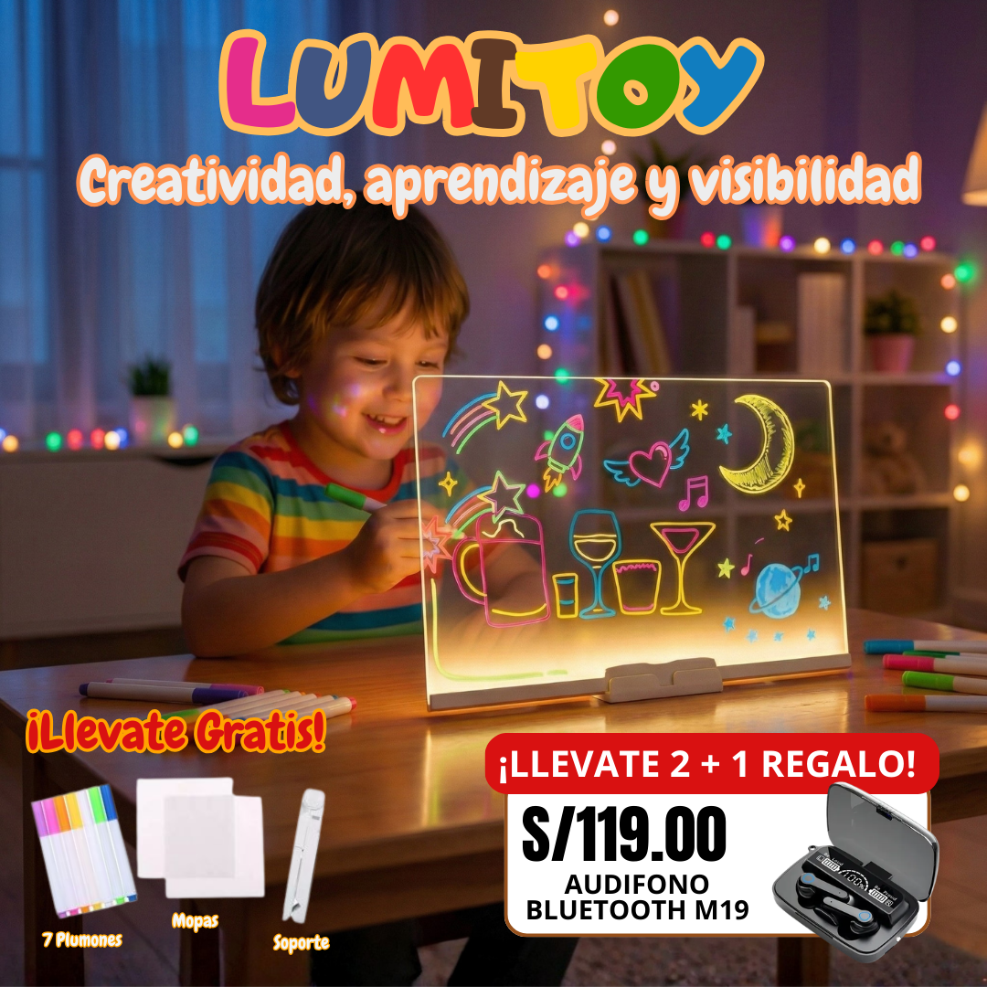 LumiToy - El tablero LED que convierte el juego en aprendizaje