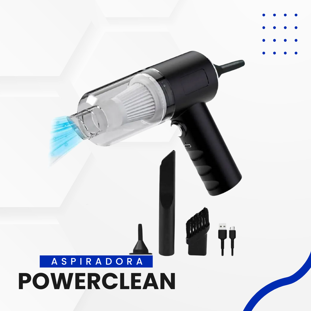 PowerClean™ - Aspiradora 2 en 1 Portátil