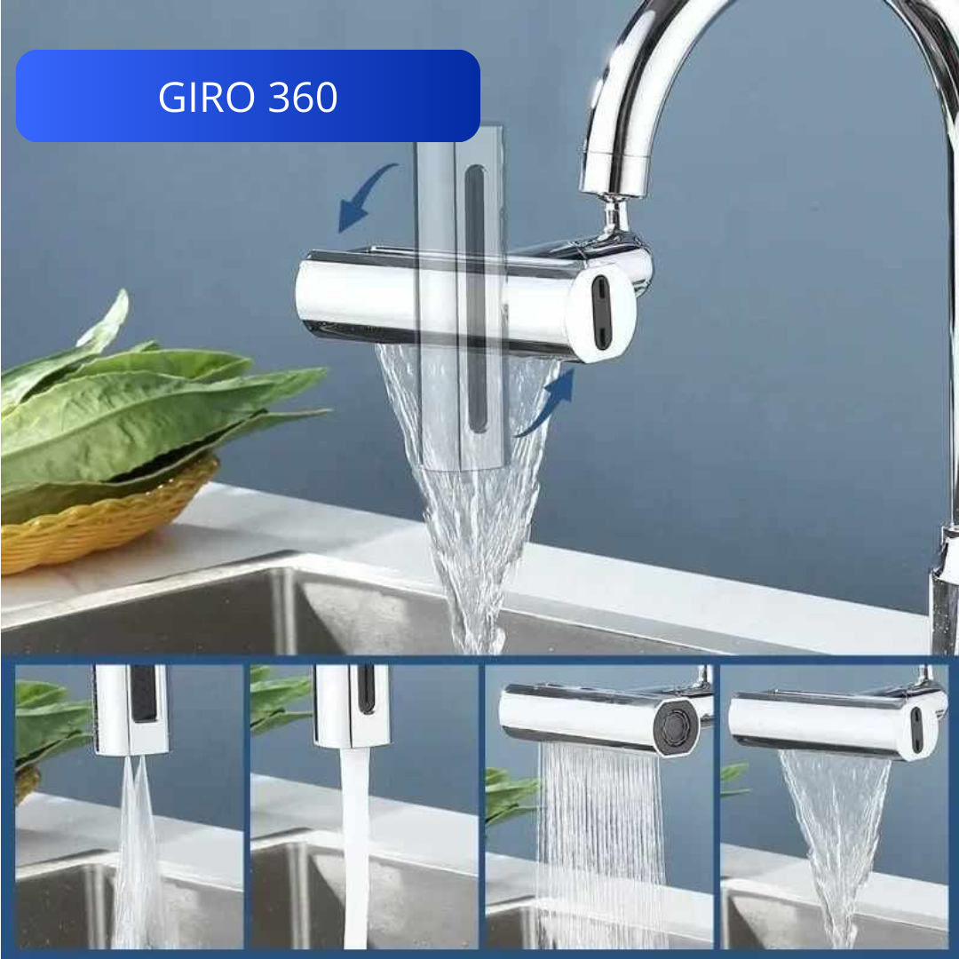 Extensor de grifo de cocina de 360°