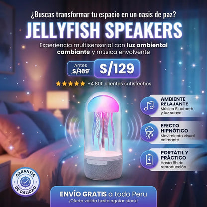 Jellyfish Speakers™- Parlante Medusa Multicolor