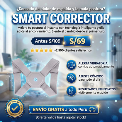 Smart Sensor Corrector™ - Vibra y te corrige a una buena postura