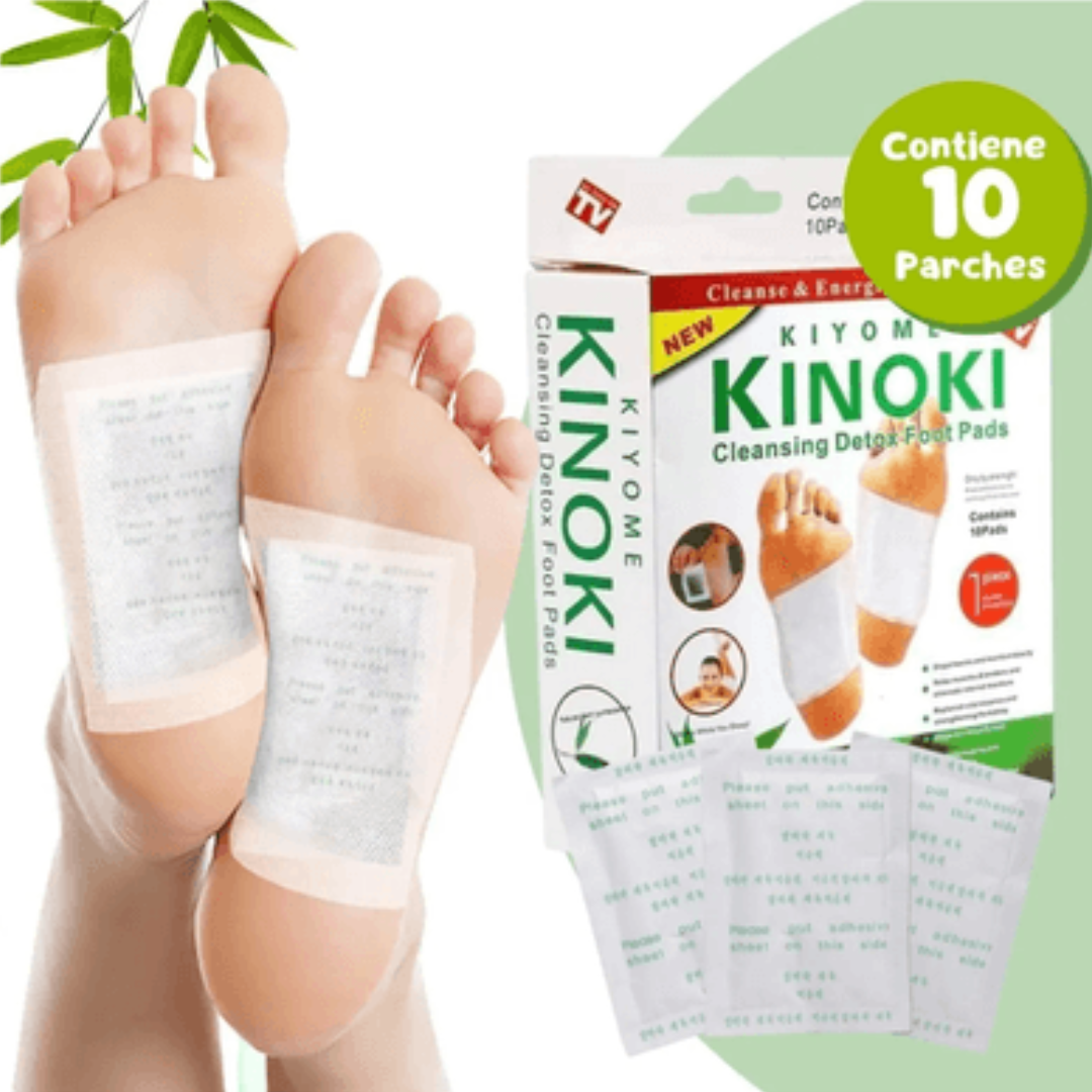 Parches KINOKI - 5 Cajas (contiene 10 parches c/u)