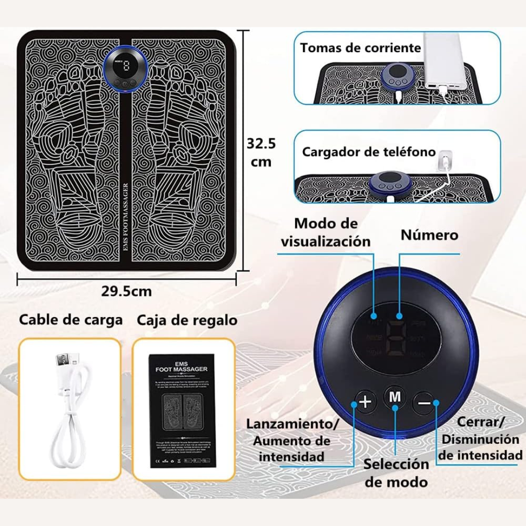 Masajeador de Pies Eléctrico EMS
