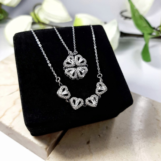 Suerte Eterna - Collar Trébol Imantado