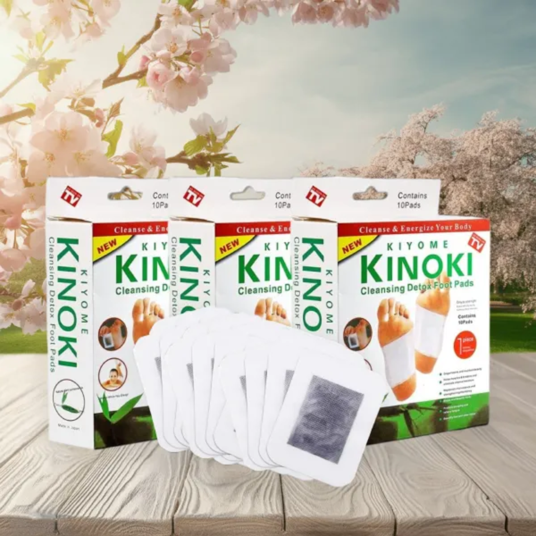 Parches KINOKI - 5 Cajas (contiene 10 parches c/u)