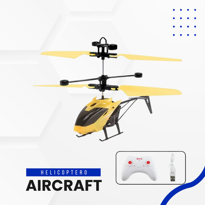 AIRCRAFT™- Helicóptero Infrarrojo Recargable con Sensores