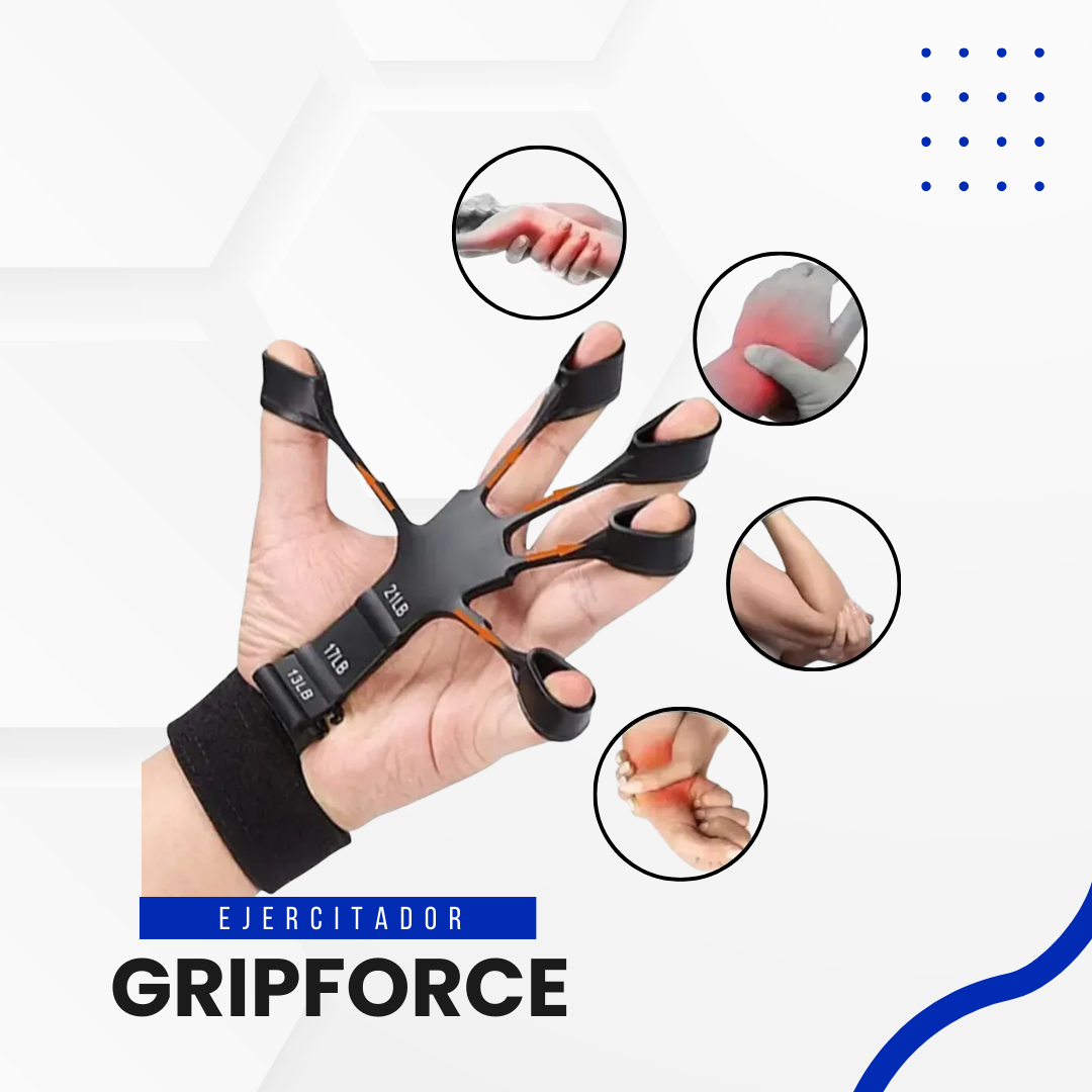 GripForce™ - Dispositivo de Ejercicio de Mano y Dedos
