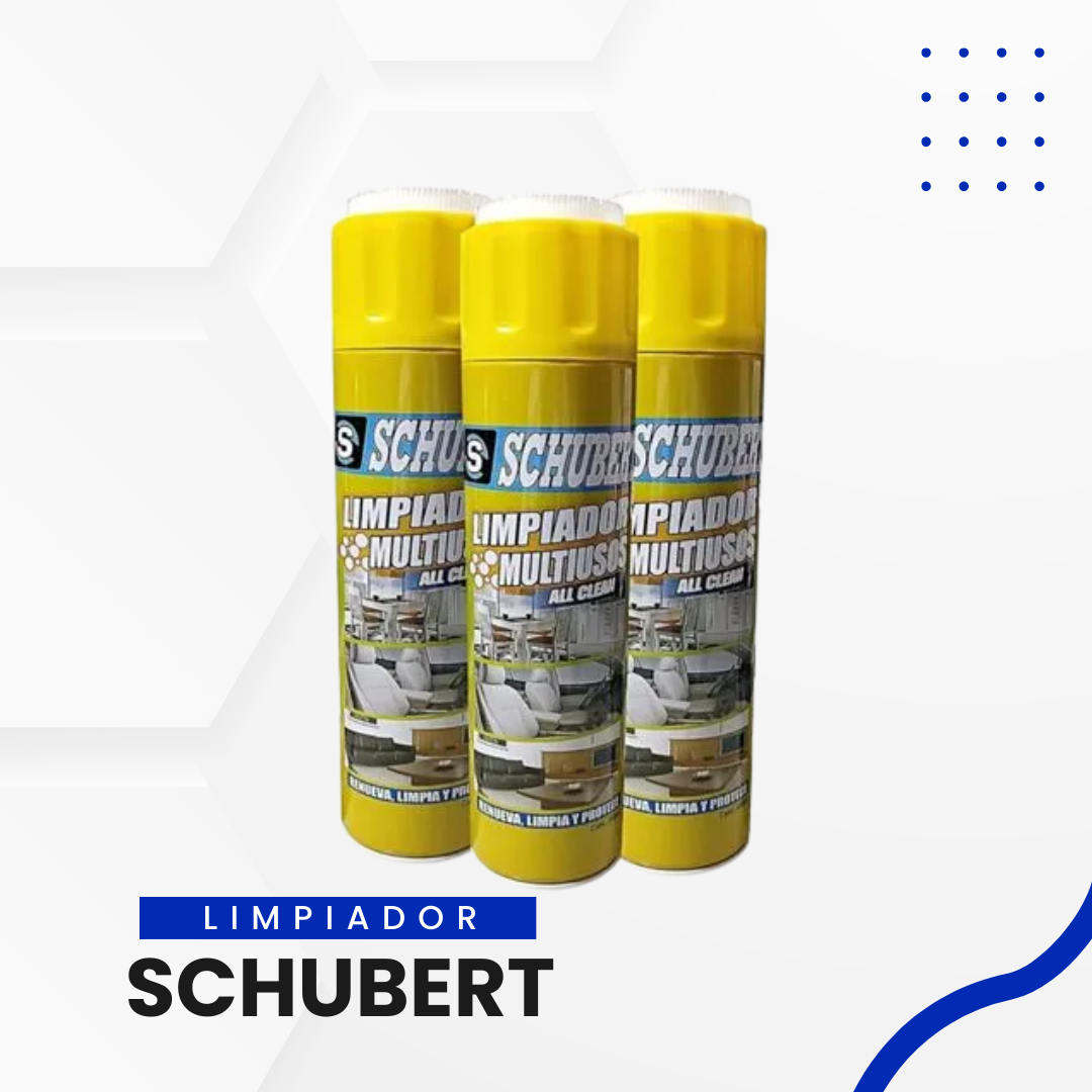 Schubert™ - Limpiador Multiusos Espumoso 650 ml (3 unidades)