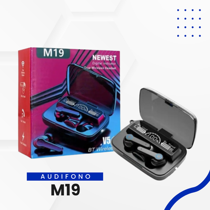 SoundX™ - Audífonos Bluetooth M19