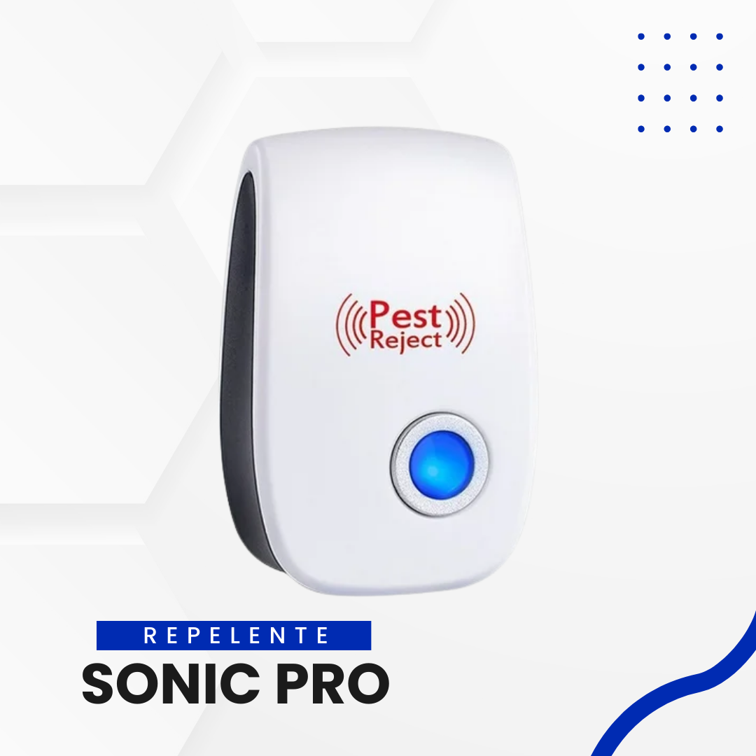 Repelente SonicPro 360 - Eficiencia, protección y sin químicos.