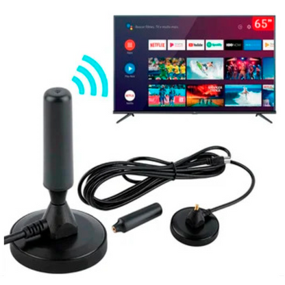 Antena interior con base magnética