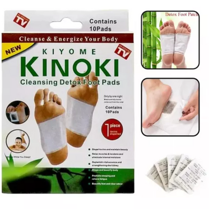Parches KINOKI - 5 Cajas (contiene 10 parches c/u)