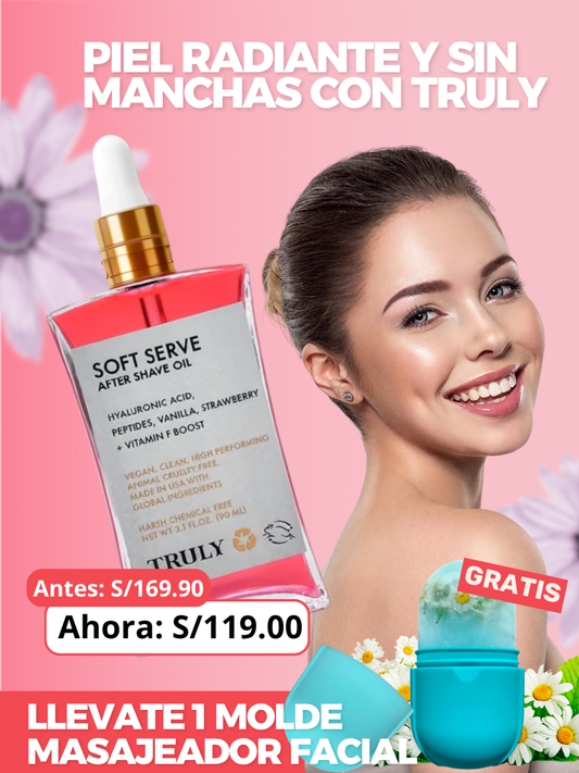 ACEITE TRULY BEAUTY - Piel Suave y Olorosa después del afeitado
