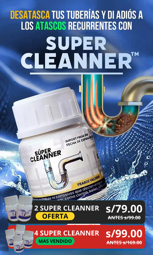 SUPER CLEANNER - Desatoro Total en Minutos