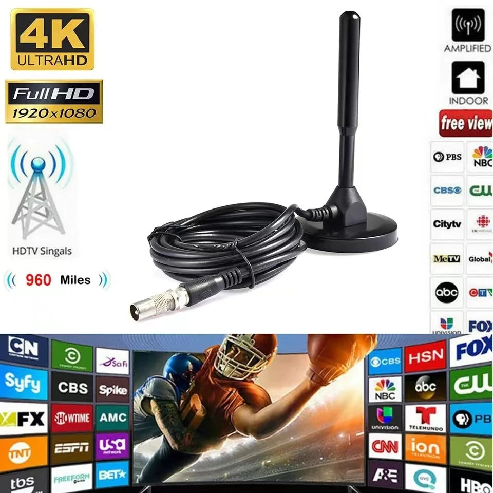 Antena interior con base magnética