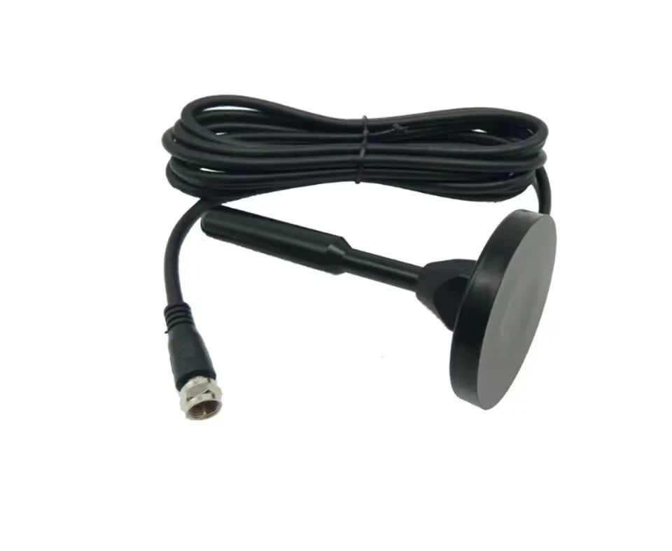 Antena interior con base magnética