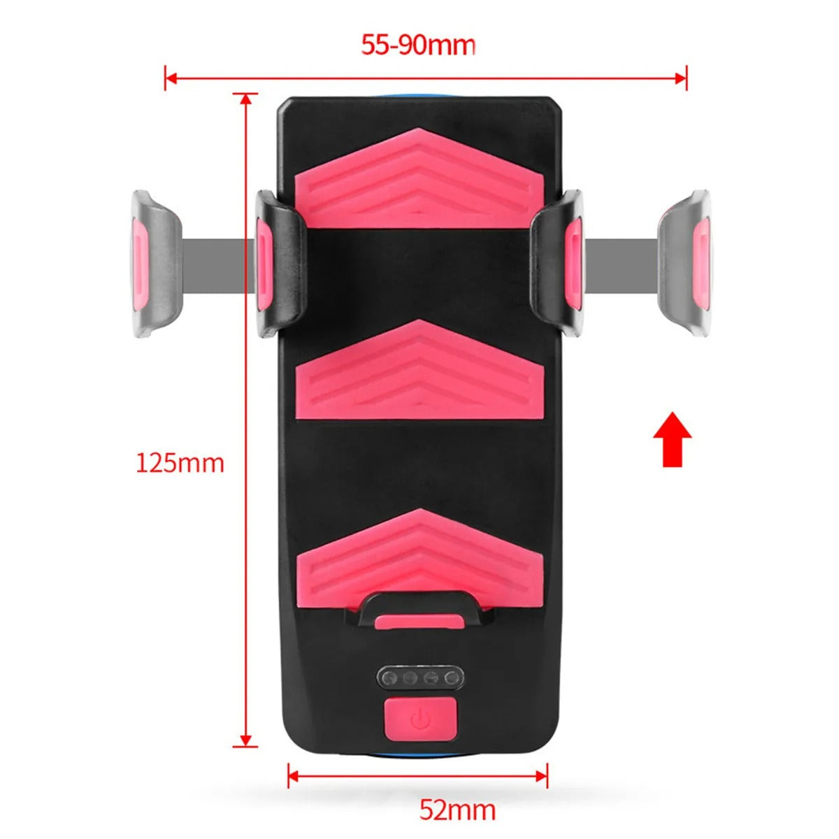 Linterna 4 en 1 para bicicleta